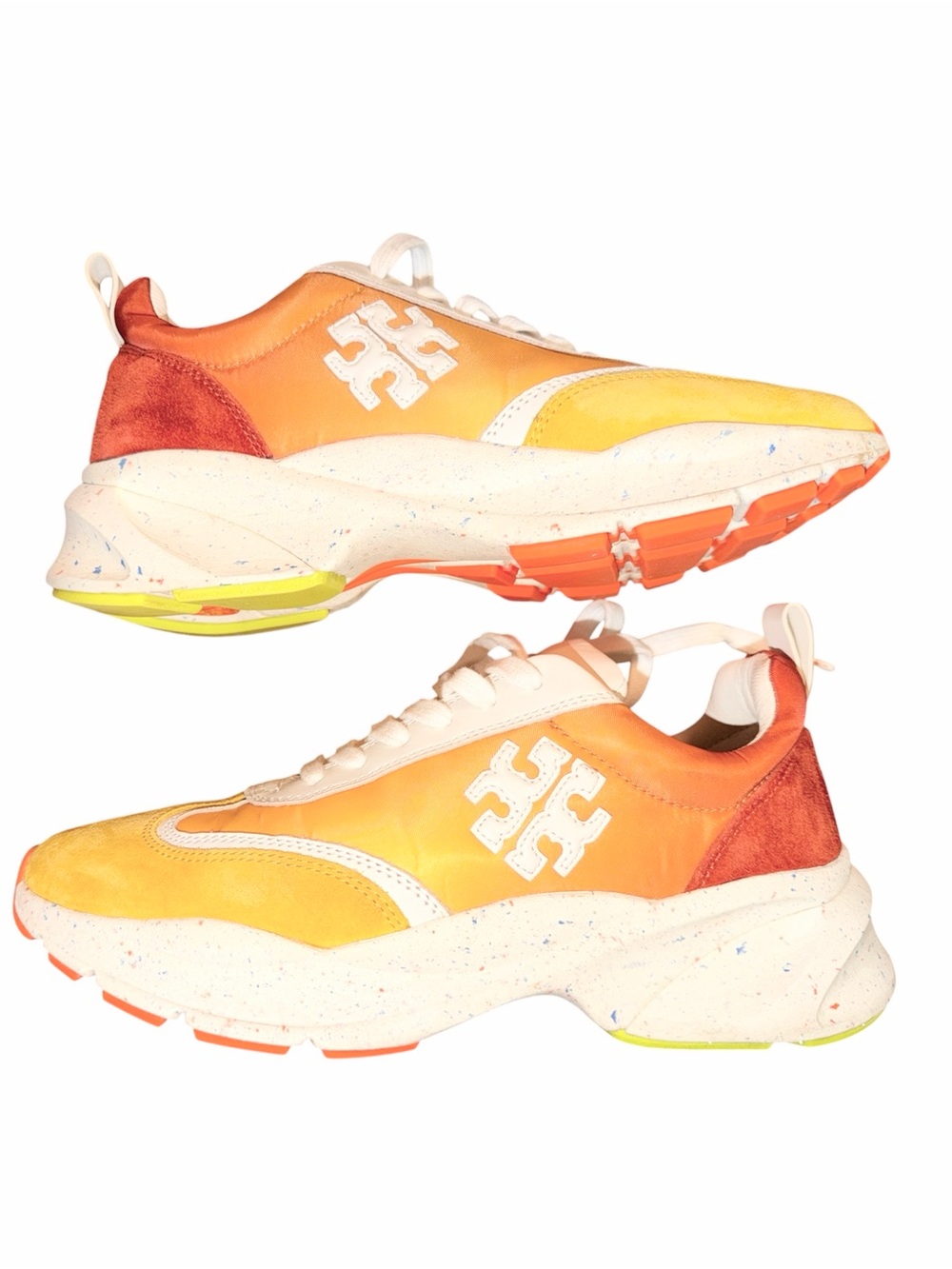 Tory Burch Good Luck Ombré sneaker Worn once Size 9